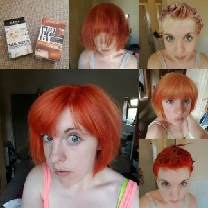 Orange hair montage